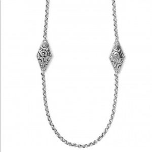 Brighton Diamond Link Long Necklace NWT